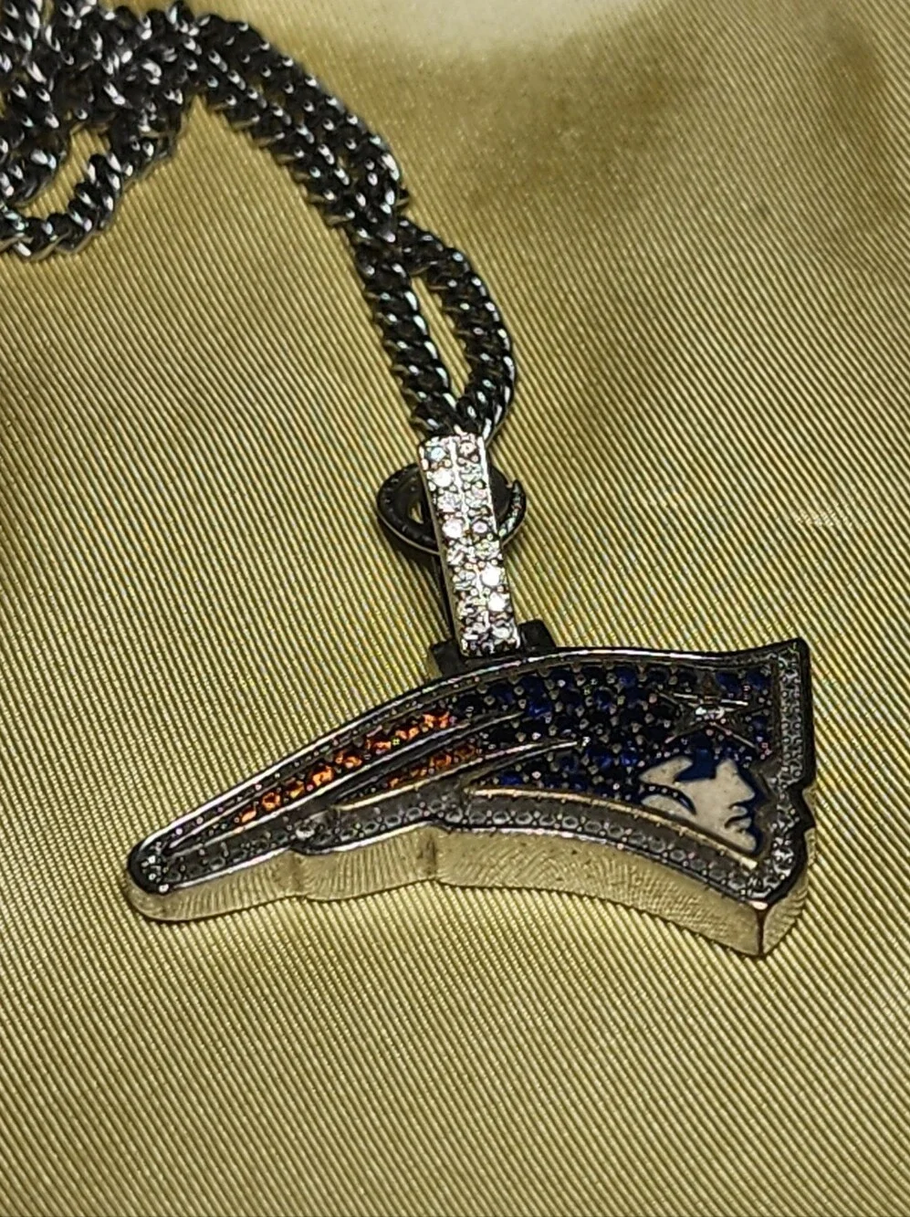 New England Patriots Pendant Necklace